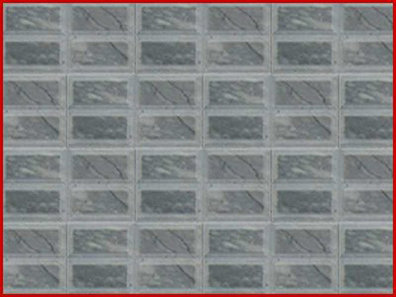 Đá kiểu mặt nhẵn bóng xanh ngọc HL3D-5