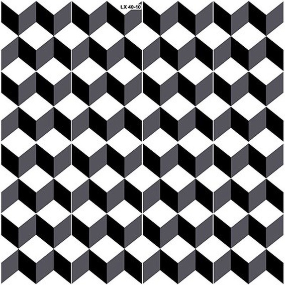 Gạch bông giả cổ 40x40 đá LX40-10