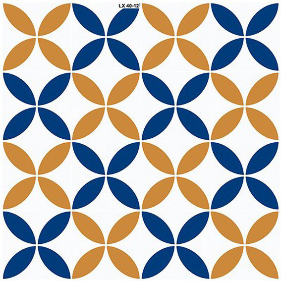 Gạch bông giả cổ 40x40 đá LX40-12