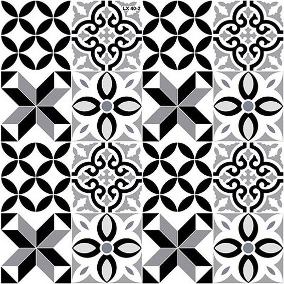 Gạch bông giả cổ 40x40 đá LX40-2