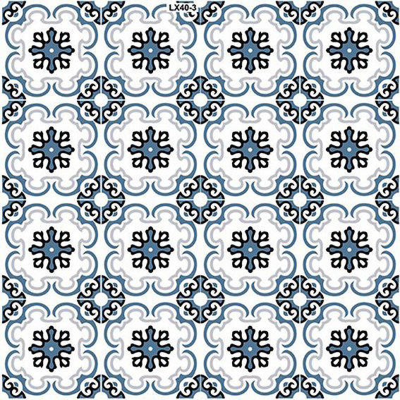 Gạch bông giả cổ 40x40 đá LX40-3