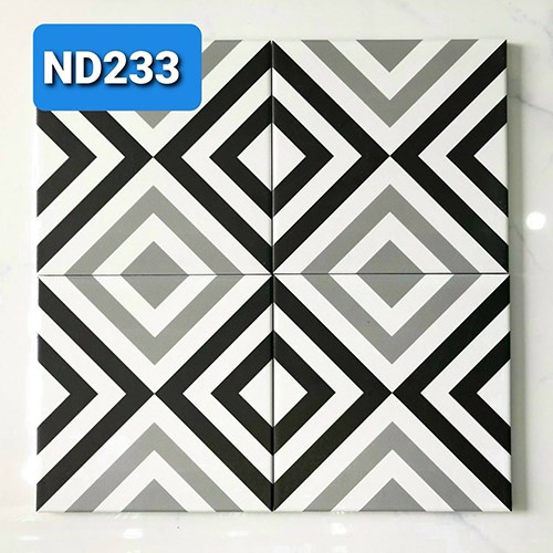 Gạch bông men 20x20 ND233
