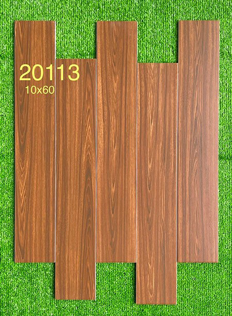 Gạch giả gỗ Prime 10x60 20113 men mờ