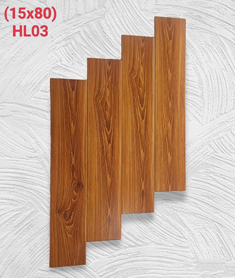 Gạch giả gỗ Trung Quốc 15x80 HL03