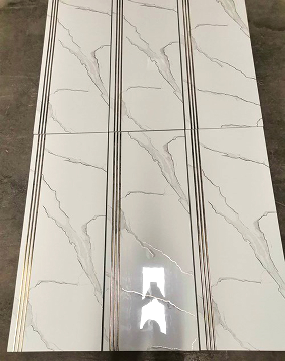 Gạch lát cầu thang 47x120 trắng vân xám siêu đẹp