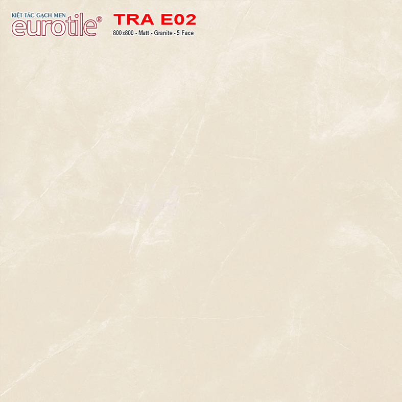 Gạch lát nền Eurotile 80x80 mờ TRA E02