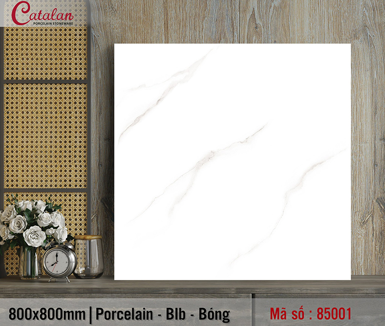 Gạch giá rẻ 80x80 Catalan 85001
