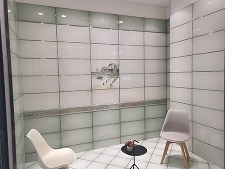 Gạch men kính Trung Quốc 30x60 xám xanh lá