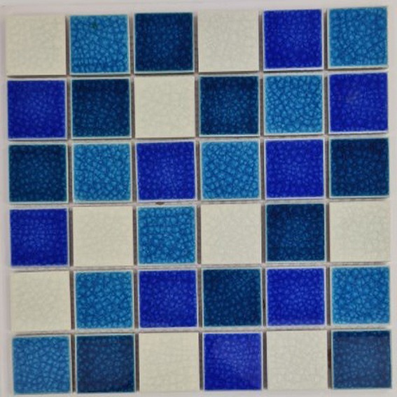 Gạch mosaic gốm men rạn 48083