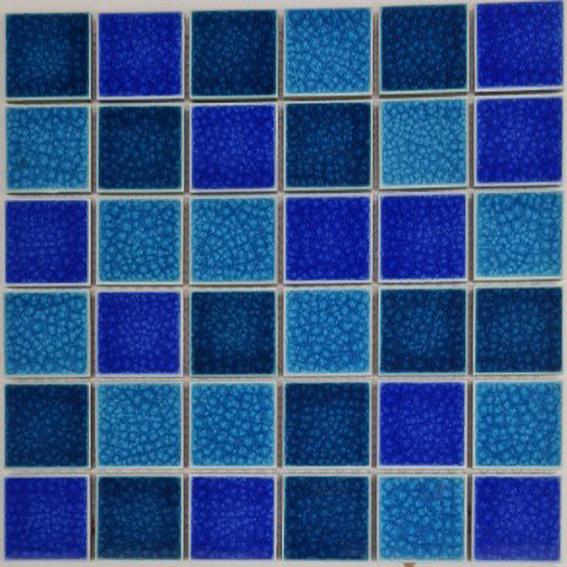 Gạch mosaic gốm men rạn 48084