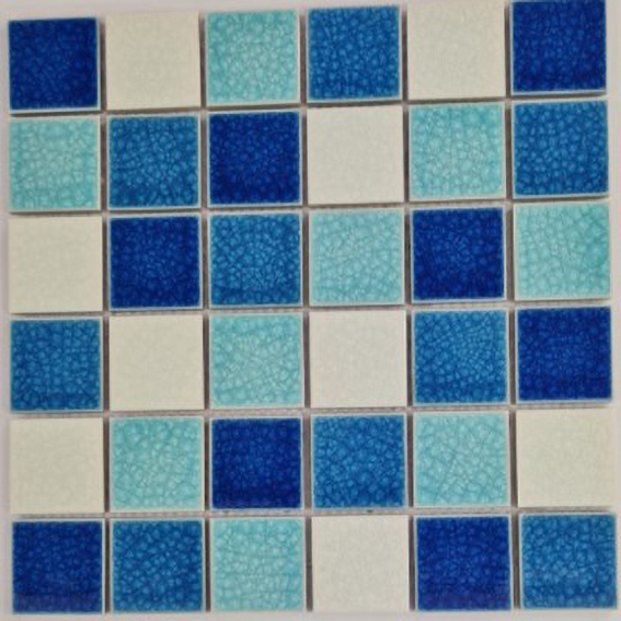 Gạch mosaic gốm men rạn 48085