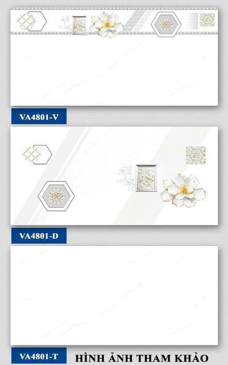 Gạch ốp tường giá rẻ 40x80 Hà Thanh VA4801
