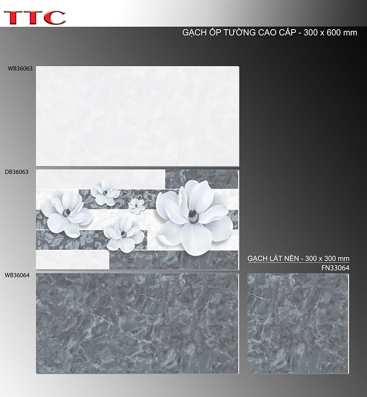 Gạch ốp tường TTC 30x60 WB36063-WB36064
