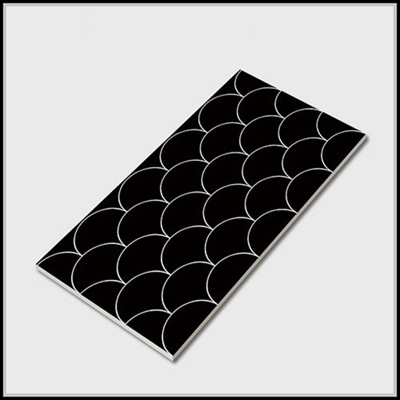 Gạch trang trí 30x60 vảy cá đen TTP3622