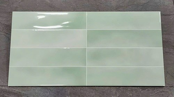 Gạch trang trí 3D 30x60 men siêu bóng xanh ngọc