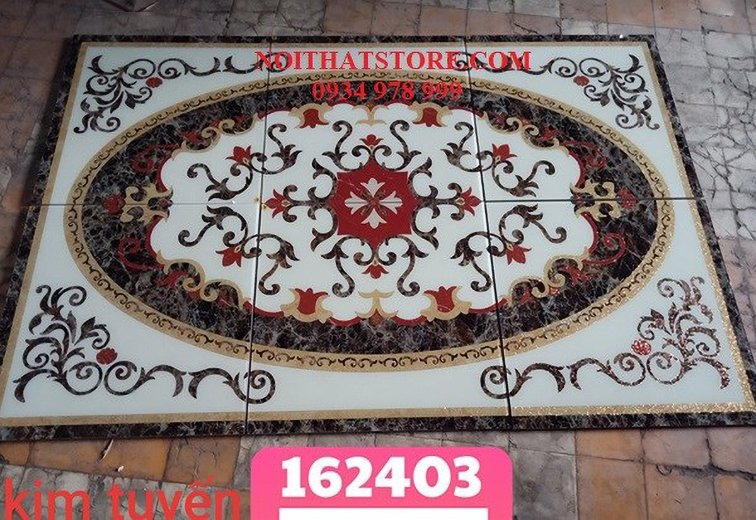 Gạch tranh thảm kim tuyến 160x240 162403