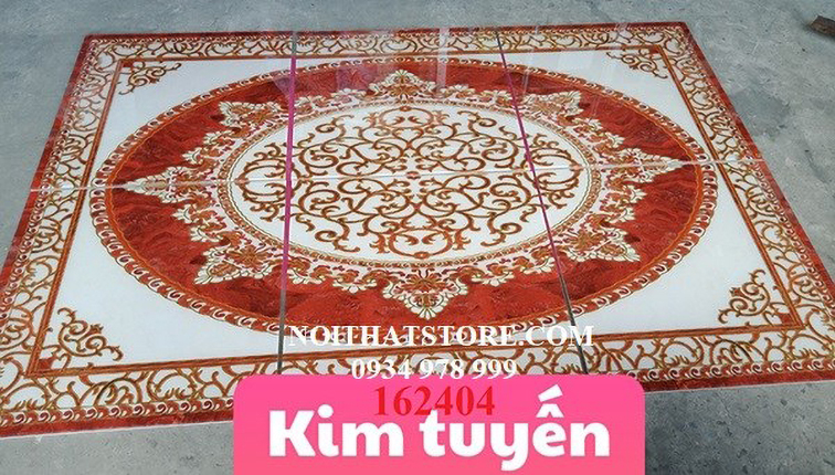 Gạch tranh thảm kim tuyến 160x240 162404