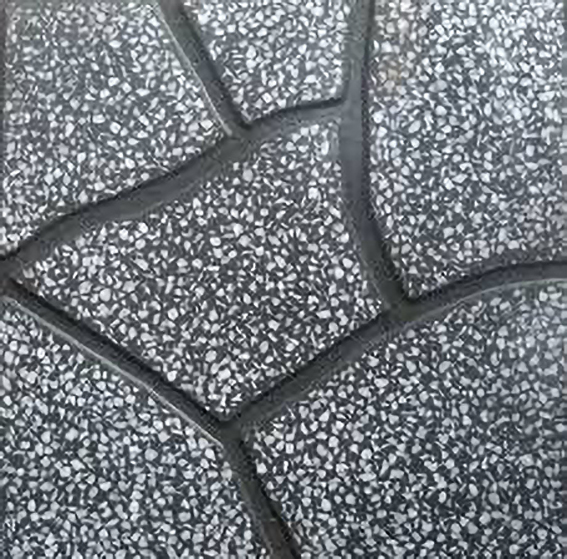 Gạch vỉa hè 40x40 QP12 màu xám