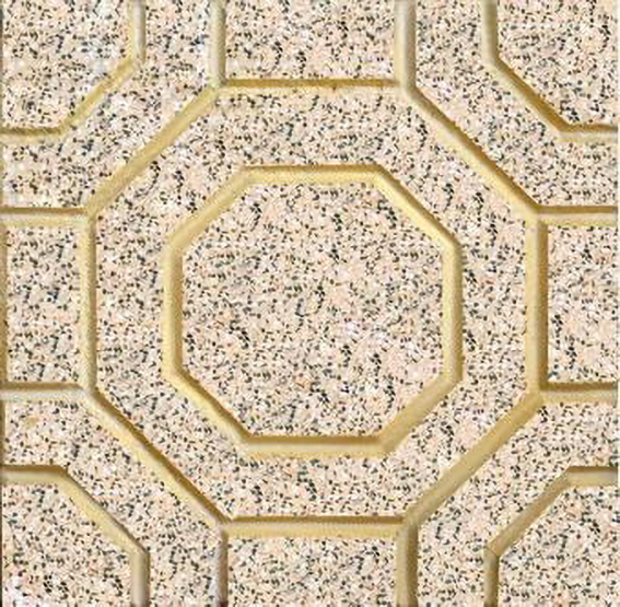 Gạch vỉa hè 40x40 QP5 màu vàng