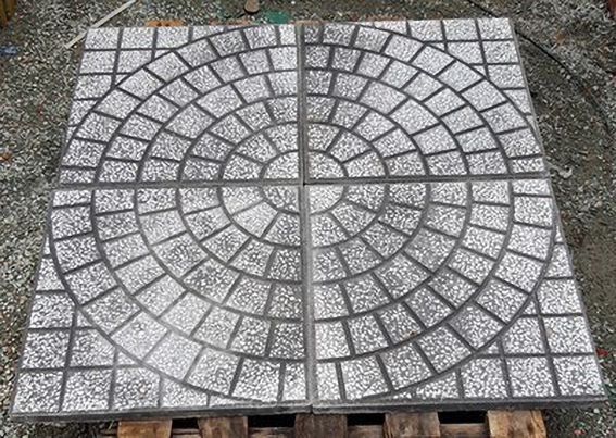 Gạch vỉa hè màu xám 40x40 QP3 