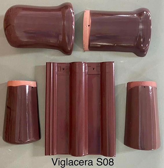 Ngói tráng men Viglacera S08