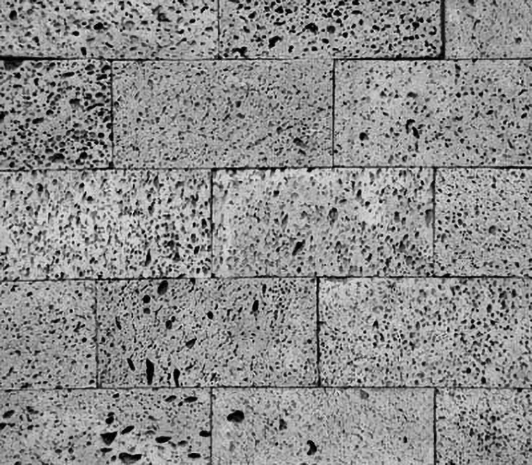 Đá ong xám 10x20 dày 2cm