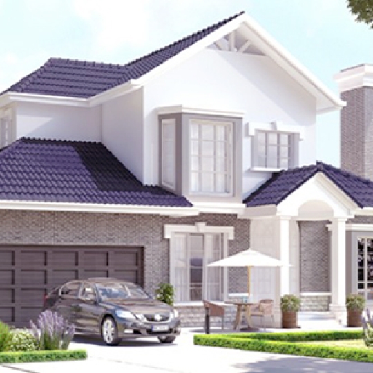 Ngói màu Sunrise vẩy sần DNP 10
